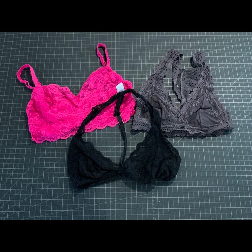 Size Small Bralette Lot of 3 Eberjey Cosabella